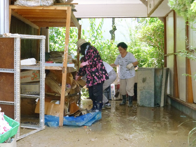 平成30年7月豪雨災害　愛媛県本部が現地支援