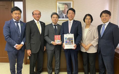 江夏幹事長、党日台友好議員連盟-古川会長、山野事務局長が台北駐日経済文化代表処を表敬訪問_ogp