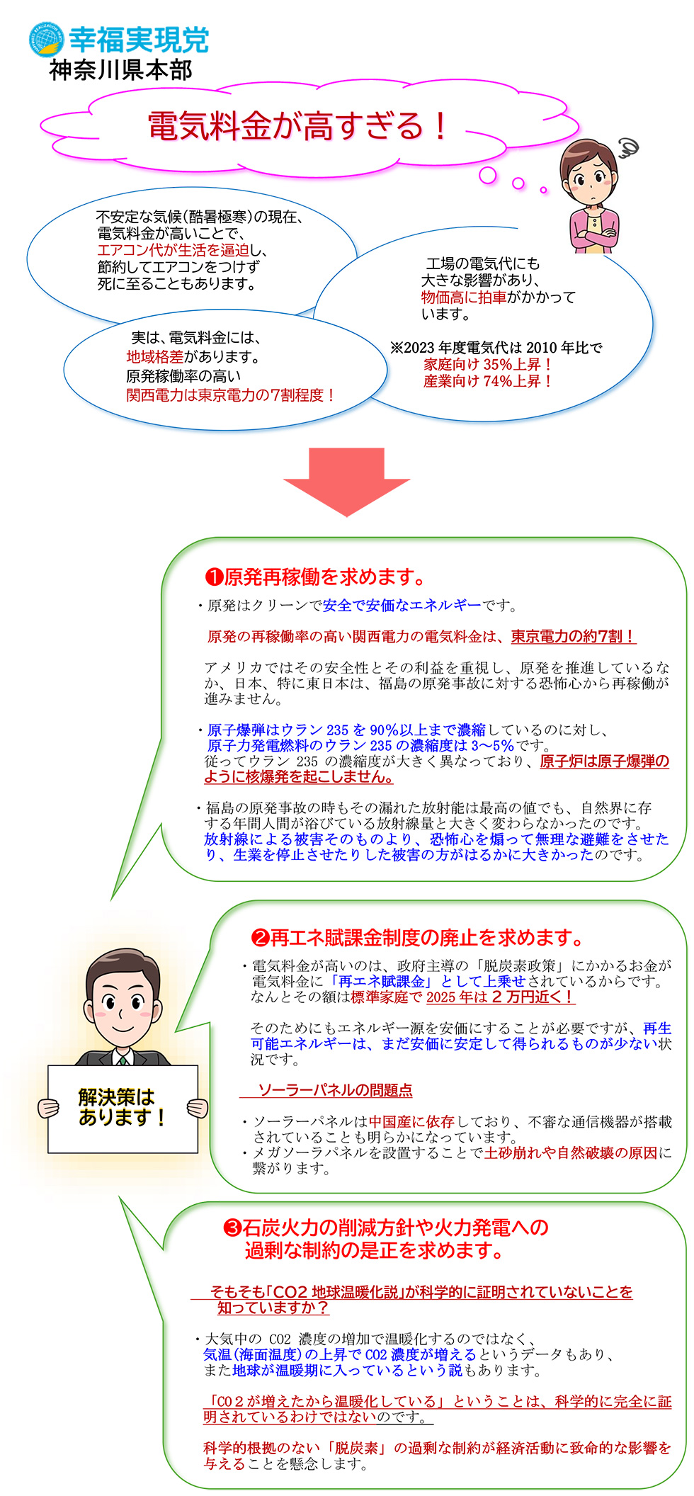 電気代が高すぎる