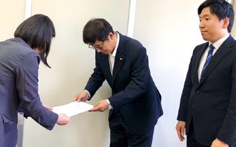幸福実現党-富山県本部が県知事宛てに「要介護認定更新制度の廃止に向け、政府への働_ogp